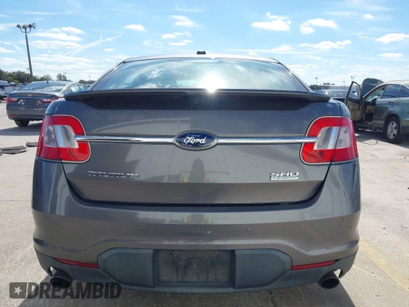 2011 Ford Taurus SHO with VIN 1FAHP2KT6BG167447, listed as a IAAI auction lot 41433934 with 201,600 mi miles and . Bid and sale history available at DreamBid. Image 16.