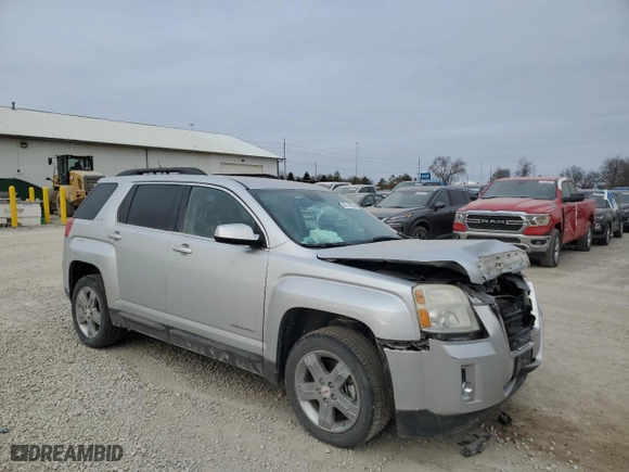 2012 GMC Terrain SLE-2 with VIN 2GKFLTE57C6350619, listed as a Copart auction lot 44714385 with 143,183 mi miles and Salvage Title. Bid and sale history available at carsss.com. Image 4.