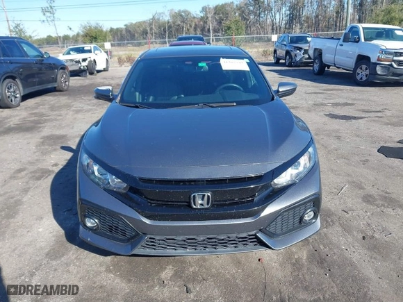 2017 Honda Civic Hatchback EX-L Navi with VIN SHHFK7H79HU208310, listed as a IAAI auction lot 41362349 with 52,740 mi miles. Bid and sale history available at carsss.com. Image 12.