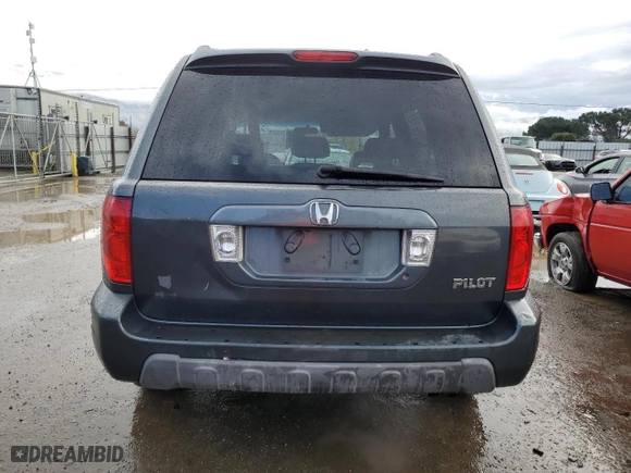2005 Honda Pilot EX-L with RES with VIN 2HKYF18655H521404, listed as a Copart auction lot 44224195 with 177,999 mi miles and Salvage Title. Bid and sale history available at carsss.com. Image 6.