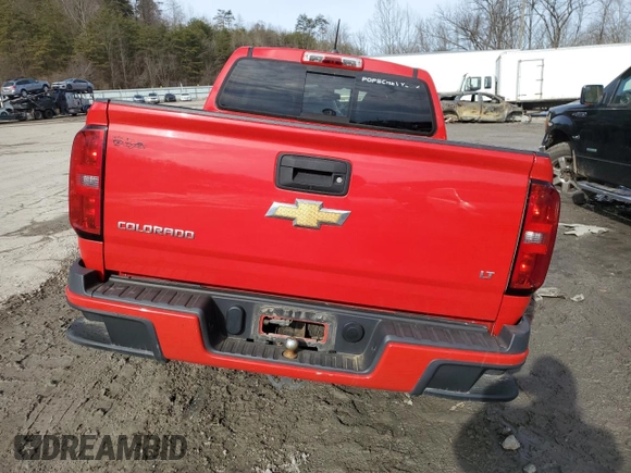 2016 Chevrolet Colorado 2WD LT с VIN 1GCGSCE35G1141745, выставлен на аукционе Copart как лот 43333445 с пробегом 51 756 миль миль и На запчасти • Non repairable. История ставок и продаж доступна на DreamBid. Изображение 6.