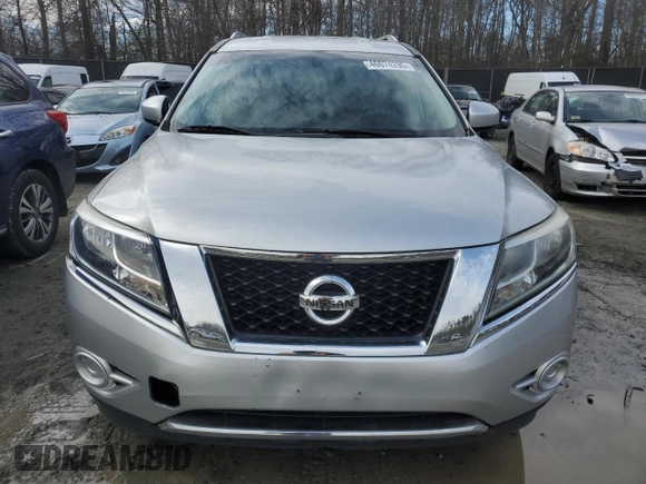 2016 Nissan Pathfinder SV with VIN 5N1AR2MM0GC618149, listed as a Copart auction lot 46074295 with 59,712 mi miles and Clean Title. Bid and sale history available at carsss.com. Image 5.