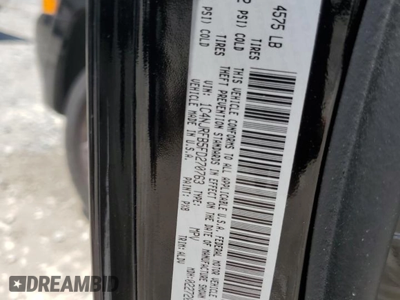 2015 Jeep Patriot High Altitude z VIN 1C4NJRFB5FD270763, wystawiony jako Copart lot #64679485 z przebiegiem 136 067 mil mil oraz Szkoda całkowita • Salvage title. Historia ofert i sprzedaży dostępna na DreamBid. Obrazek 13.