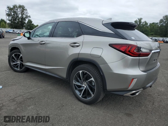 2017 Lexus RX 350 with VIN 2T2BZMCA8HC099593, listed as a Copart auction lot 59208715 with 54,829 mi miles and Salvage title. Bid and sale history available at DreamBid. Image 2.