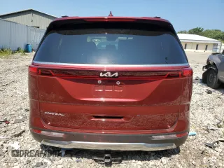 2024 Kia Carnival SX with VIN KNDNE5H34R6432264, listed as a Copart auction lot 68888334 with 4,093 mi miles and Salvage Title. Bid and sale history available at carsss.com. Image 6.