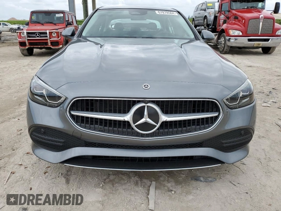 2022 Mercedes-Benz C 300 with VIN W1KAF4GB1NR007727, listed as a Copart auction lot 67878504 with 12,880 mi miles and Salvage Title. Bid and sale history available at DreamBid. Image 5.