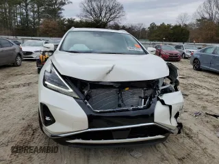 2024 Nissan Murano Platinum z VIN 5N1AZ2DS9RC126219, wystawiony jako Copart lot #86307474 z przebiegiem 452 mil mil oraz Szkoda całkowita • Salvage title. Historia ofert i sprzedaży dostępna na DreamBid. Obrazek 5.