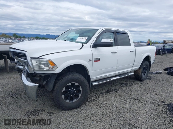 2012 Ram 2500 Big Horn with VIN 3C6UD5DL8CG119834, listed as a IAAI auction lot 39124274 with 197,596 mi miles. Bid and sale history available at carsss.com. Image 18.