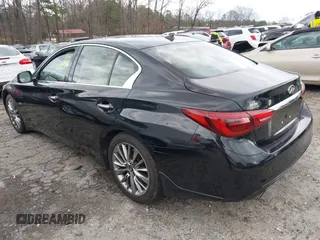 2018 Infiniti Q50 Sport with VIN JN1EV7AP4JM350322, listed as a IAAI auction lot 41704895 with 117,408 mi miles and . Bid and sale history available at carsss.com. Image 3.