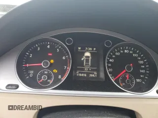 2013 Volkswagen CC Sport with VIN WVWBN7AN8DE555476, listed as a Copart auction lot 62696464 with 110,416 mi miles and Salvage Title. Bid and sale history available at carsss.com. Image 9.