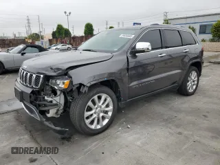 2017 Jeep Grand Cherokee Limited with VIN 1C4RJEBG8HC617099, listed as a Copart auction lot 59698505 with 79,154 mi miles and Salvage title. Bid and sale history available at DreamBid. Image 1.