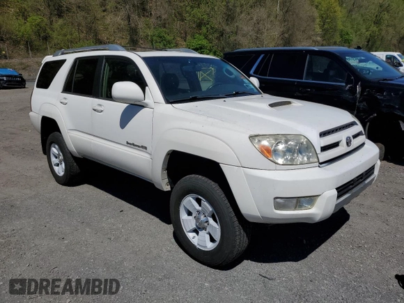 2004 Toyota 4Runner SR5 with VIN JTEBU14R140031254, listed as a Copart auction lot 55042515 with 237,882 mi miles and Clean Title. Bid and sale history available at DreamBid. Image 4.