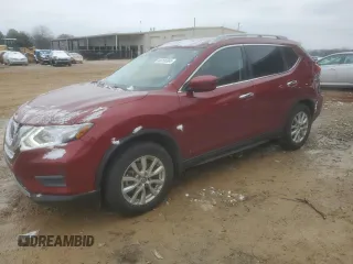 2020 Nissan Rogue SV with VIN 5N1AT2MT4LC815487, listed as a Copart auction lot 46186565 with 67,345 mi miles and Salvage Title. Bid and sale history available at carsss.com. Image 1.