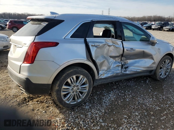 2019 Cadillac XT5 Premium Luxury FWD with VIN 1GYKNERS3KZ118967, listed as a Copart auction lot 42419035 with 113,917 mi miles and Salvage title. Bid and sale history available at DreamBid. Image 3.