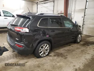 2016 Jeep Cherokee Latitude with VIN 1C4PJLCBXGW257992, listed as a Copart auction lot 47633745 with 133,623 mi miles and Salvage Title. Bid and sale history available at carsss.com. Image 3.