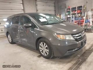 2015 Honda Odyssey EX-L with VIN 5FNRL5H63FB058957, listed as a IAAI auction lot 41830643 with 109,618 mi miles. Bid and sale history available at carsss.com. Image 1.