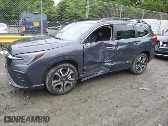 2024 Subaru Ascent Touring with VIN 4S4WMAWD3R3417330, listed as a Copart auction lot 58837755 with 27,874 mi miles and Salvage title. Bid and sale history available at DreamBid. Image 1.