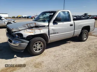1998 Dodge 1500 with VIN 1B7HC16X2WS512361, listed as a Copart auction lot 48781865 with 130,618 mi miles and Salvage Title. Bid and sale history available at DreamBid. Image 1.