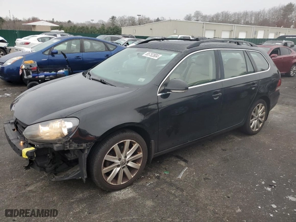 2014 Volkswagen Jetta SportWagen S with VIN 3VWPP7AJ6EM602641, listed as a Copart auction lot 85752804 with 211,108 mi miles and Salvage Title. Bid and sale history available at carsss.com. Image 1.