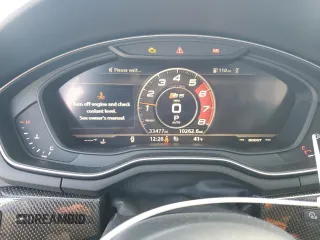 2019 Audi S5 Prestige z VIN WAUR4AF59KA060101, wystawiony jako Copart lot #82680404 z przebiegiem 33 477 mil mil oraz Szkoda całkowita • Salvage title. Historia ofert i sprzedaży dostępna na DreamBid. Obrazek 9.