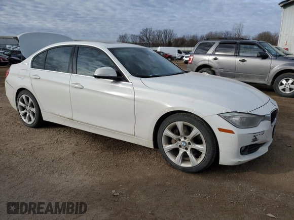 2013 BMW 3 Series ActiveHybrid 3 with VIN WBA3F9C57DF145477, listed as a Copart auction lot 48342575 with 197,240 mi miles and Salvage Title. Bid and sale history available at carsss.com. Image 4.