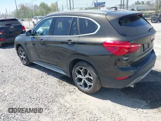 2018 BMW X1 xDrive28i with VIN WBXHT3C39J5F88234, listed as a IAAI auction lot 42044900 with 38,732 mi miles. Bid and sale history available at carsss.com. Image 3.