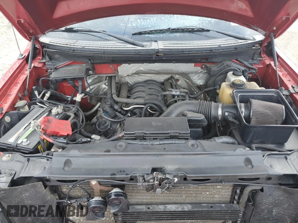 2012 Ford F-150 XL with VIN 1FTFW1EF1CFA97075, listed as a Copart auction lot 47039765 with 0 mi miles and Salvage Title. Bid and sale history available at carsss.com. Image 11.