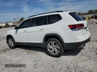 2021 Volkswagen Atlas SE with VIN 1V2JR2CA8MC561267, listed as a Copart auction lot 49946295 with 57,876 mi miles and Salvage title. Bid and sale history available at DreamBid. Image 2.