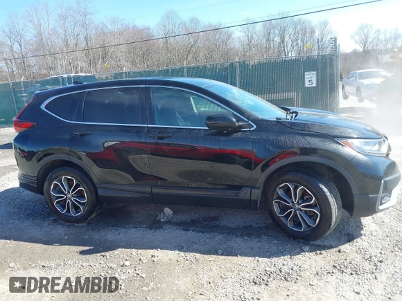 2021 Honda CR-V EX with VIN 2HKRW2H51MH676600, listed as a IAAI auction lot 41622461 with 86,252 mi miles. Bid and sale history available at carsss.com. Image 13.