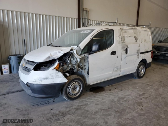 2017 Chevrolet City Express Cargo Van LS with VIN 3N63M0YN0HK695308, listed as a Copart auction lot 85447394 with 170,030 mi miles and Salvage Title. Bid and sale history available at carsss.com. Image 1.
