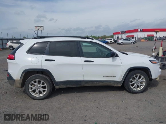 2017 Jeep Cherokee Sport z VIN 1C4PJLAB1HW640613, wystawiony jako IAAI lot #41930511 z przebiegiem 101 154 mil mil oraz . Historia ofert i sprzedaży dostępna na DreamBid. Obrazek 13.
