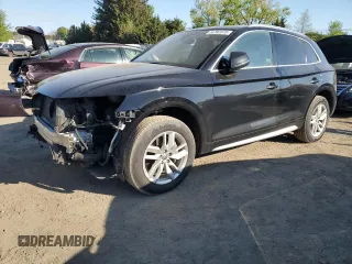 2020 Audi Q5 Premium with VIN WA1ANAFY6L2021138, listed as a Copart auction lot 54782375 with 131,899 mi miles and Salvage title. Bid and sale history available at DreamBid. Image 1.