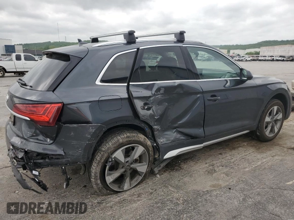 2024 Audi Q5 Premium Plus z VIN WA1BBAFY5R2027549, wystawiony jako Copart lot #55025835 z przebiegiem 31 779 mil mil oraz Szkoda całkowita • Salvage title. Historia ofert i sprzedaży dostępna na DreamBid. Obrazek 3.