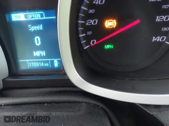 2013 Chevrolet Equinox LT with VIN 2GNALPEK3D6423853, listed as a IAAI auction lot 41202384 with 170,914 mi miles and . Bid and sale history available at DreamBid. Image 15.