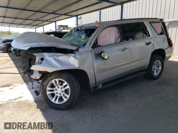 2017 Chevrolet Tahoe LT with VIN 1GNSCBKC0HR349077, listed as a Copart auction lot 63089615 with Not provided miles and Salvage title. Bid and sale history available at DreamBid. Image 1.