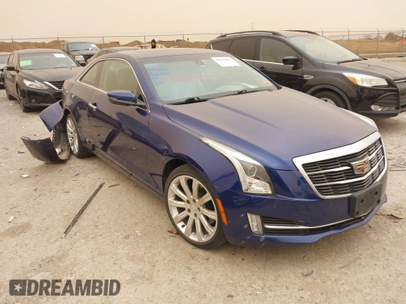2015 Cadillac ATS Luxury AWD z VIN 1G6AH1RX6F0120173, wystawiony jako IAAI lot #41701867 z przebiegiem 70 142 mil mil oraz . Historia ofert i sprzedaży dostępna na DreamBid. Obrazek 1.