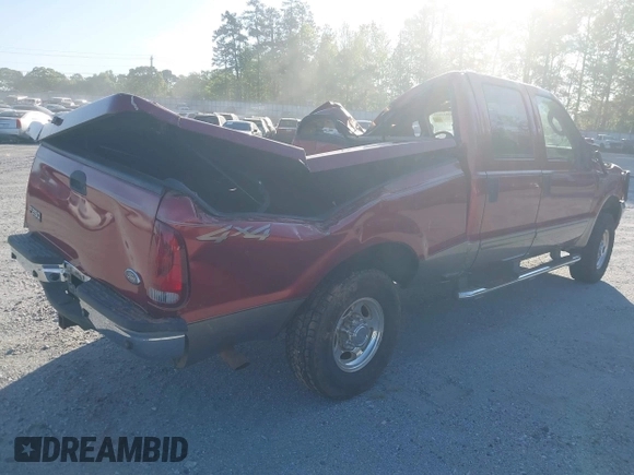2003 Ford F-250 XL with VIN 1FTNW21L93ED26606, listed as a IAAI auction lot 42033613 with Not Provided miles and . Bid and sale history available at DreamBid. Image 4.