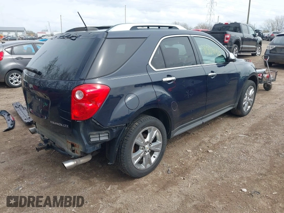 2015 Chevrolet Equinox LTZ with VIN 2GNFLHE36F6141987, listed as a IAAI auction lot 41909185 with 135,840 mi miles and . Bid and sale history available at DreamBid. Image 4.