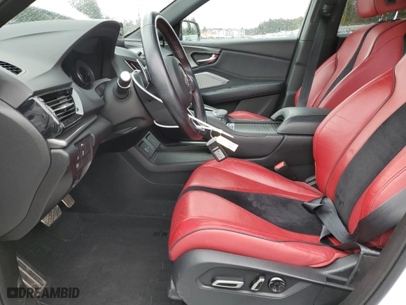 2020 Acura RDX w/A-Spec Pkg with VIN 5J8TC2H66LL033825, listed as a Copart auction lot 50232085 with 36,482 mi miles and Salvage Title. Bid and sale history available at carsss.com. Image 7.