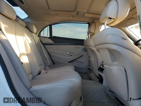 2016 Mercedes-Benz S 550 with VIN WDDUG8CB5GA207468, listed as a Copart auction lot 83577114 with 109,563 mi miles and Salvage Title. Bid and sale history available at carsss.com. Image 10.
