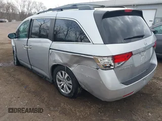 2014 Honda Odyssey EX-L with VIN 5FNRL5H65EB096544, listed as a IAAI auction lot 41903451 with 99,628 mi miles and . Bid and sale history available at carsss.com. Image 3.