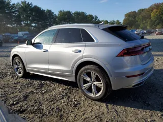 2021 Audi Q8 Premium Plus with VIN WA1BVAF1XMD005456, listed as a Copart auction lot 74460904 with 24,854 mi miles and Salvage Title. Bid and sale history available at carsss.com. Image 2.