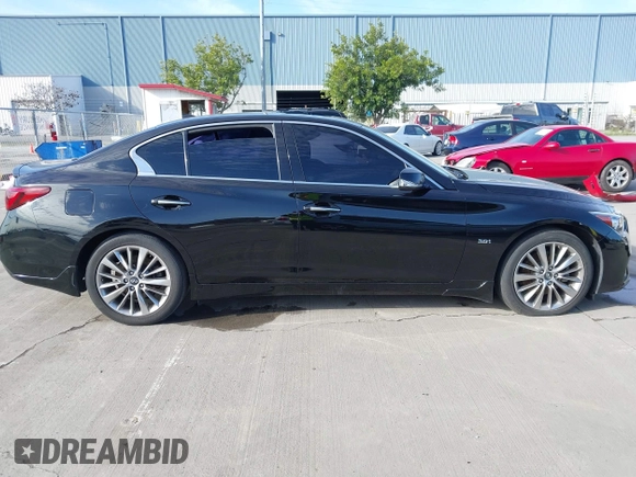 2018 Infiniti Q50 Sport with VIN JN1EV7AP6JM366702, listed as a IAAI auction lot 41852058 with 60,472 mi miles and . Bid and sale history available at carsss.com. Image 13.