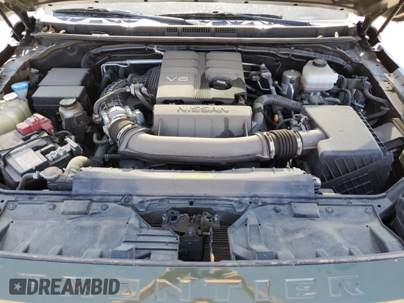 2022 Nissan Frontier SV z VIN 1N6ED1EJ9NN613176, wystawiony jako Copart lot #57520715 z przebiegiem 33 102 mil mil oraz Szkoda całkowita • Salvage title. Historia ofert i sprzedaży dostępna na DreamBid. Obrazek 11.