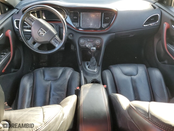 2013 Dodge Dart GT with VIN 1C3CDFCB8DD326679, listed as a Copart auction lot 81931534 with 104,720 mi miles and Salvage Title. Bid and sale history available at carsss.com. Image 8.