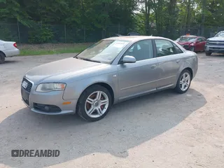2008 Audi A4 2.0T z VIN WAUDF78E08A101745, wystawiony jako IAAI lot #42432878 z przebiegiem 206 370 mil mil oraz . Historia ofert i sprzedaży dostępna na DreamBid. Obrazek 2.