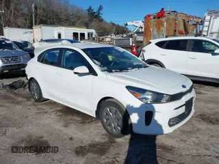 2020 Kia Rio S with VIN 3KPA24AD2LE358820, listed as a IAAI auction lot 41610368 with 35,263 mi miles. Bid and sale history available at carsss.com. Image 1.