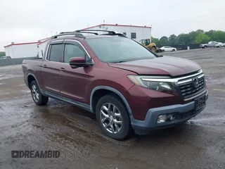 2017 Honda Ridgeline RTL-T z VIN 5FPYK3F61HB011538, wystawiony jako IAAI lot #42605080 z przebiegiem 78 696 mil mil oraz . Historia ofert i sprzedaży dostępna na DreamBid. Obrazek 1.