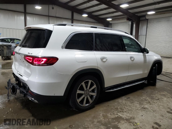 2021 Mercedes-Benz GLS 450 with VIN 4JGFF5KE4MA419043, listed as a Copart auction lot 44408624 with 41,319 mi miles and . Bid and sale history available at DreamBid. Image 3.