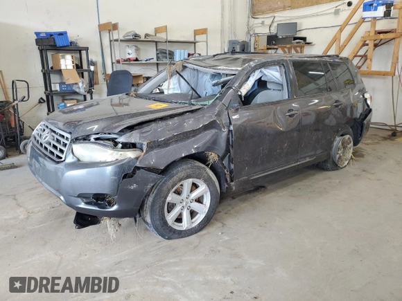 2010 Toyota Highlander with VIN 5TDBK3EH9AS006199, listed as a Copart auction lot 62794015 with Not provided miles and Salvage title. Bid and sale history available at DreamBid. Image 1.